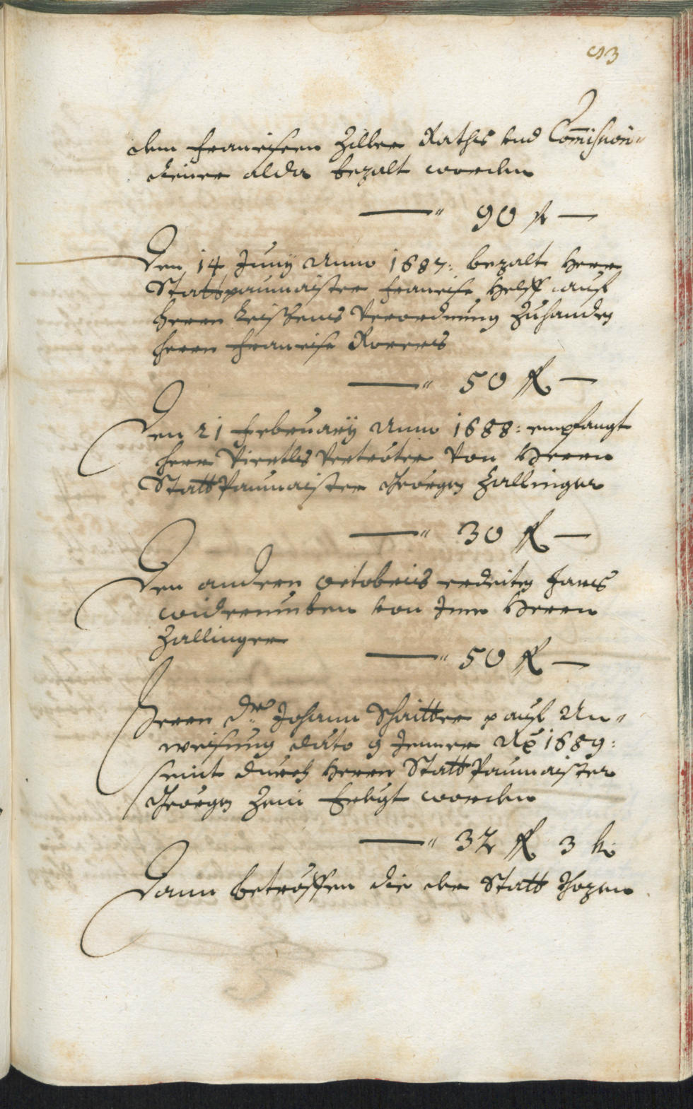 Civic Archives of Bozen-Bolzano - BOhisto Ratsprotokoll 1689/91 