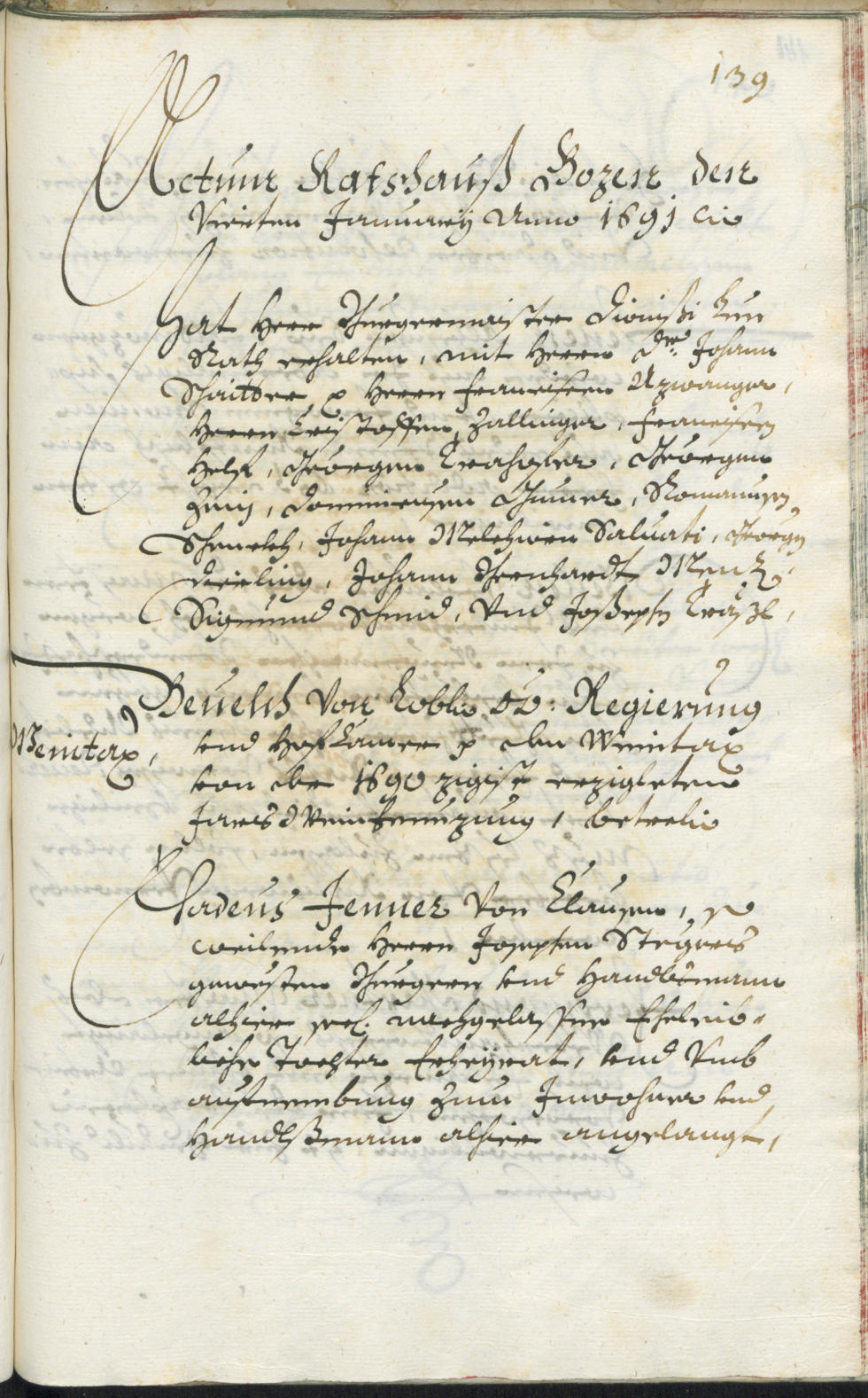 Civic Archives of Bozen-Bolzano - BOhisto Ratsprotokoll 1689/91 