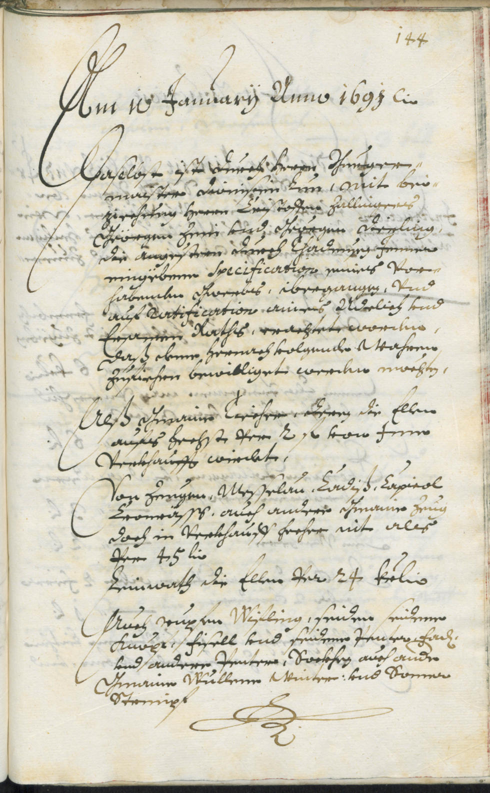 Civic Archives of Bozen-Bolzano - BOhisto Ratsprotokoll 1689/91 