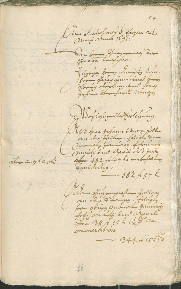 Civic Archives of Bozen-Bolzano - BOhisto Ratsprotokoll 1691/93 