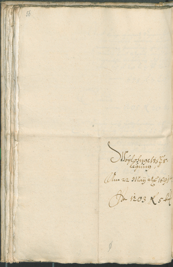 Stadtarchiv Bozen - BOhisto Ratsprotokoll 1691/93 