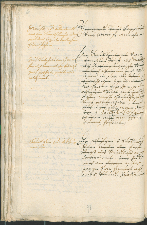 Civic Archives of Bozen-Bolzano - BOhisto Ratsprotokoll 1691/93 