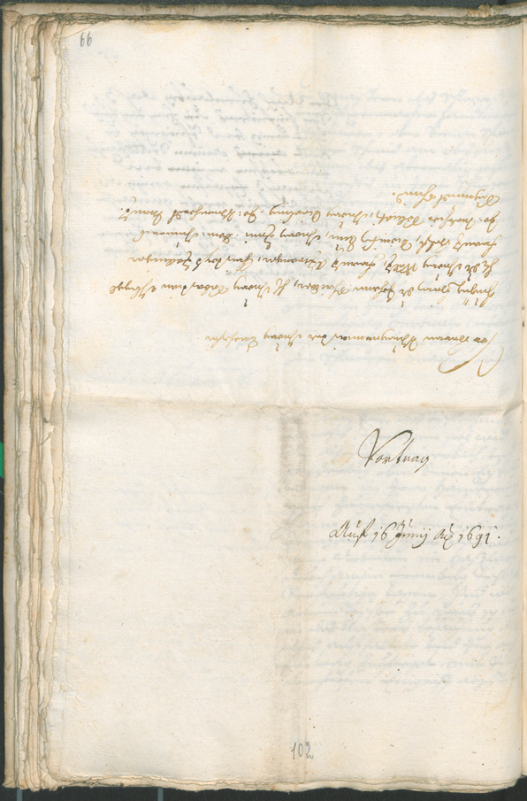 Stadtarchiv Bozen - BOhisto Ratsprotokoll 1691/93 