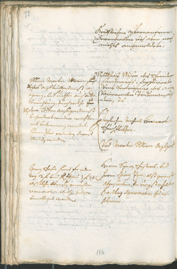 Civic Archives of Bozen-Bolzano - BOhisto Ratsprotokoll 1691/93 