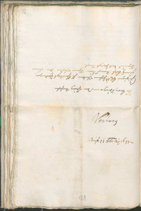 Stadtarchiv Bozen - BOhisto Ratsprotokoll 1691/93 