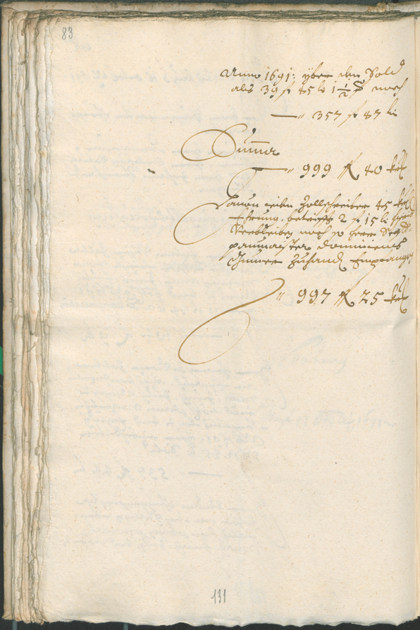 Civic Archives of Bozen-Bolzano - BOhisto Ratsprotokoll 1691/93 