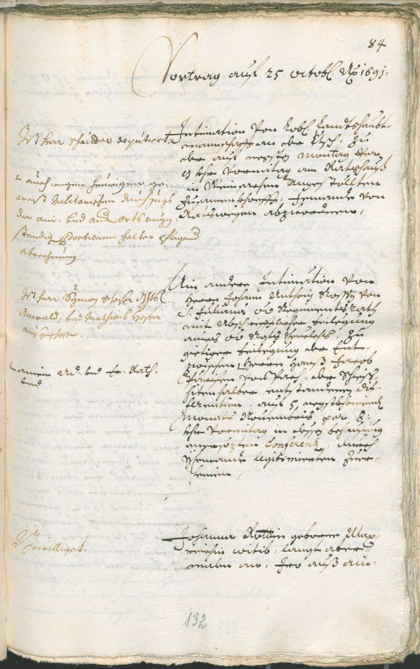 Civic Archives of Bozen-Bolzano - BOhisto Ratsprotokoll 1691/93 