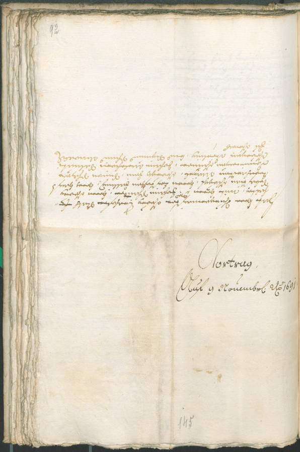 Civic Archives of Bozen-Bolzano - BOhisto Ratsprotokoll 1691/93 