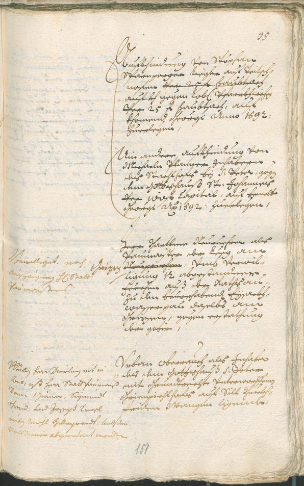 Civic Archives of Bozen-Bolzano - BOhisto Ratsprotokoll 1691/93 