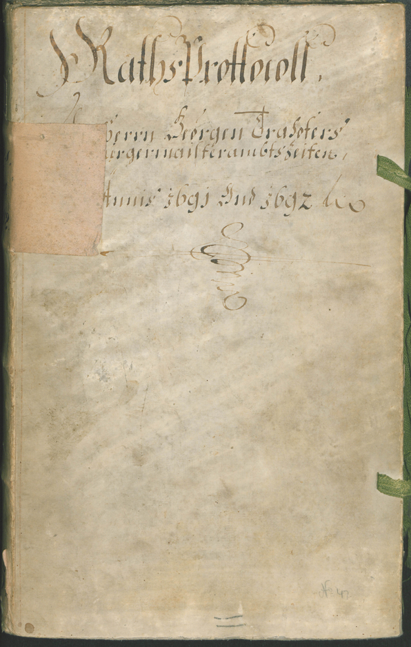 Archivio Storico della Città di Bolzano - BOhisto protocollo consiliare 1691/93 