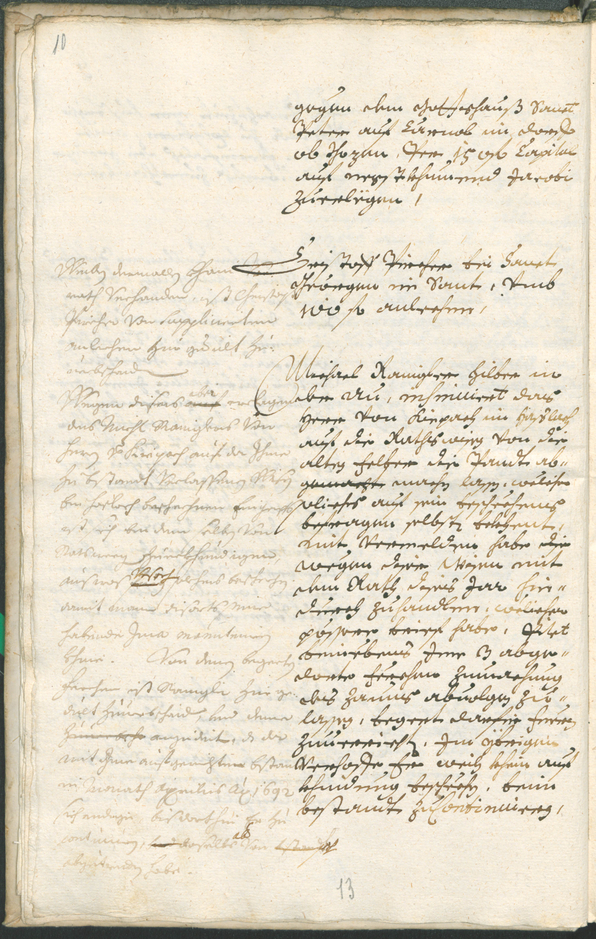 Civic Archives of Bozen-Bolzano - BOhisto Ratsprotokoll 1691/93 