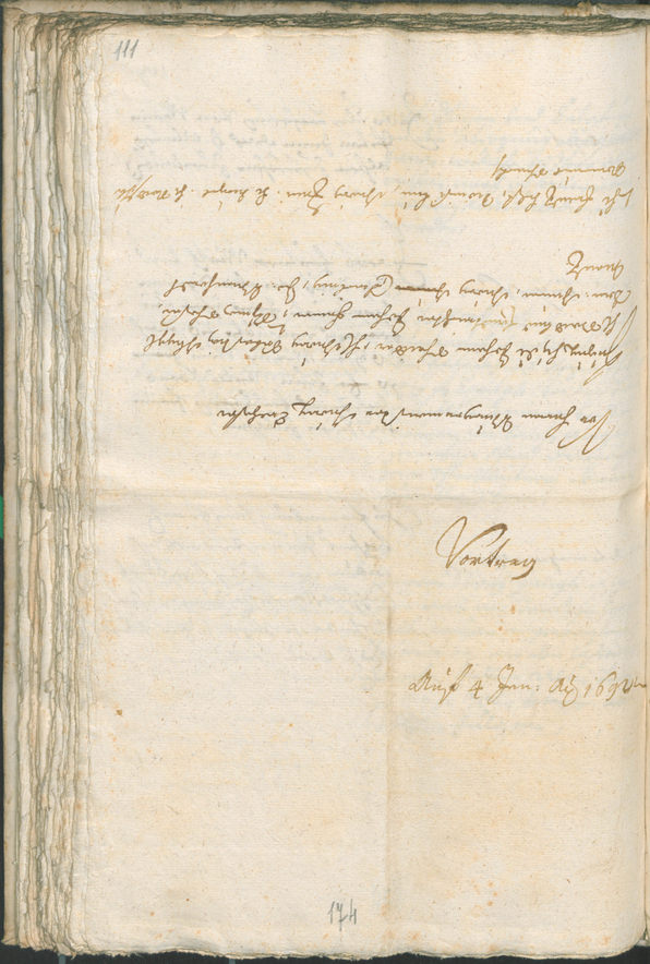 Stadtarchiv Bozen - BOhisto Ratsprotokoll 1691/93 