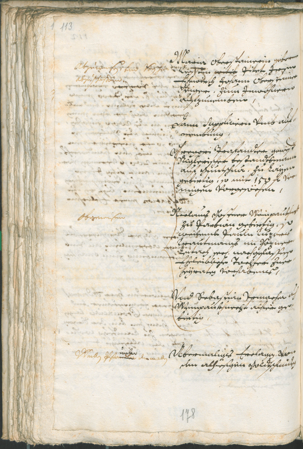 Stadtarchiv Bozen - BOhisto Ratsprotokoll 1691/93 