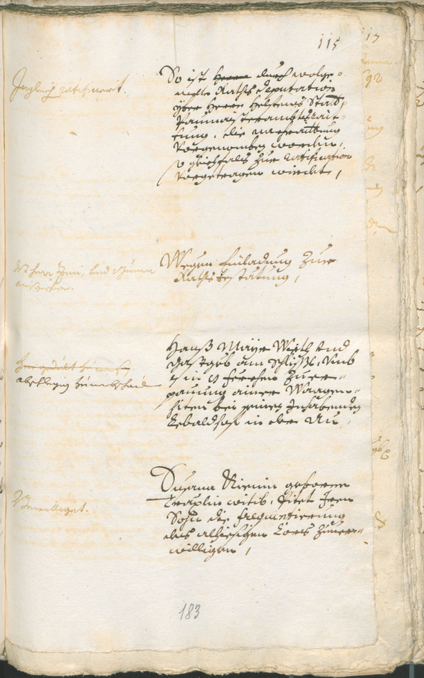 Civic Archives of Bozen-Bolzano - BOhisto Ratsprotokoll 1691/93 