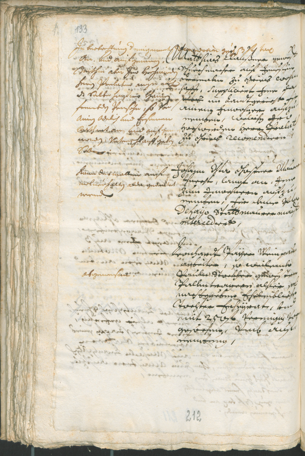 Stadtarchiv Bozen - BOhisto Ratsprotokoll 1691/93 