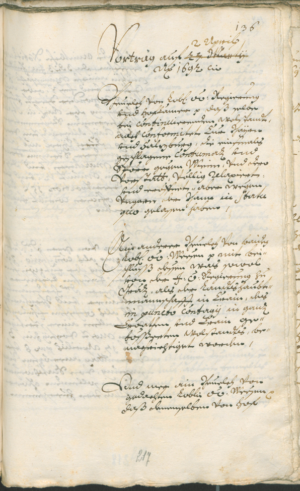 Civic Archives of Bozen-Bolzano - BOhisto Ratsprotokoll 1691/93 