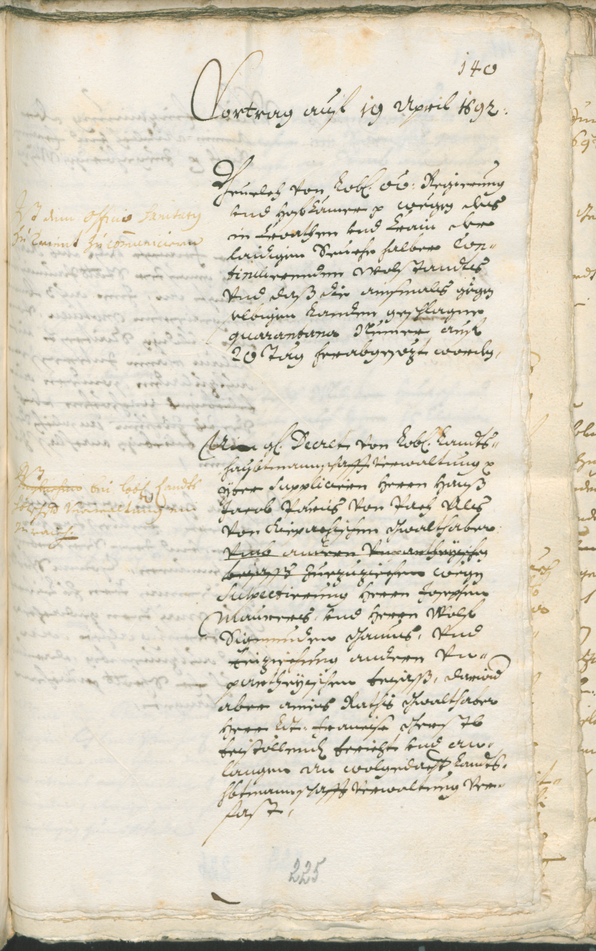 Civic Archives of Bozen-Bolzano - BOhisto Ratsprotokoll 1691/93 