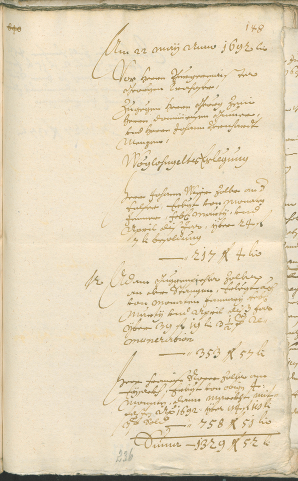 Civic Archives of Bozen-Bolzano - BOhisto Ratsprotokoll 1691/93 