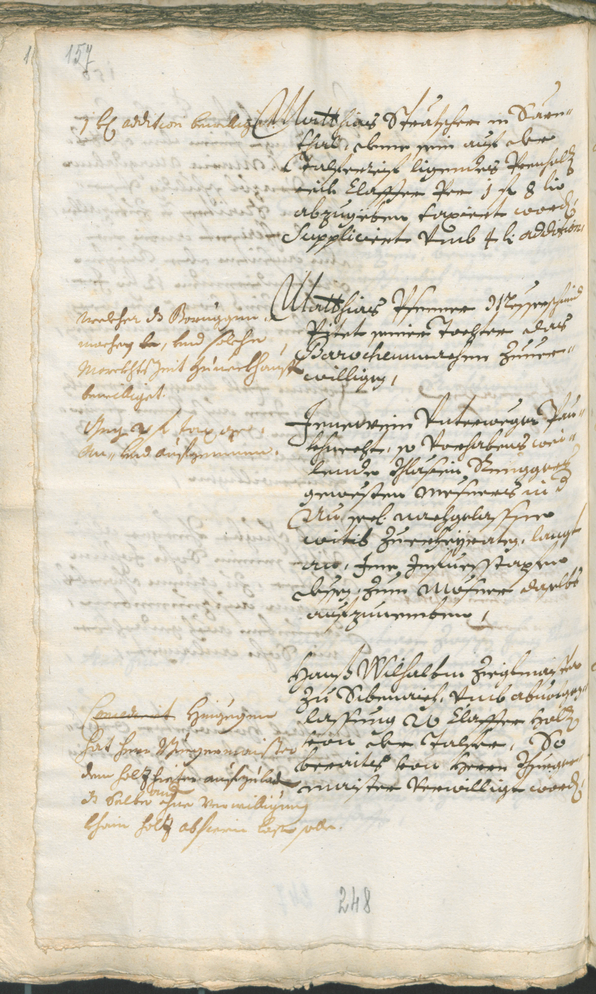 Stadtarchiv Bozen - BOhisto Ratsprotokoll 1691/93 