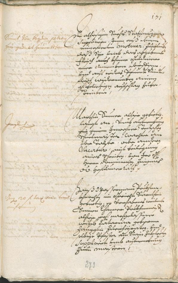 Stadtarchiv Bozen - BOhisto Ratsprotokoll 1691/93 