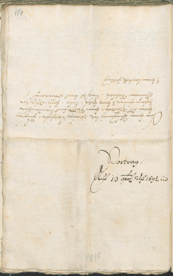 Stadtarchiv Bozen - BOhisto Ratsprotokoll 1691/93 