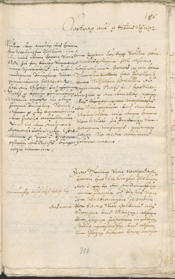 Civic Archives of Bozen-Bolzano - BOhisto Ratsprotokoll 1691/93 