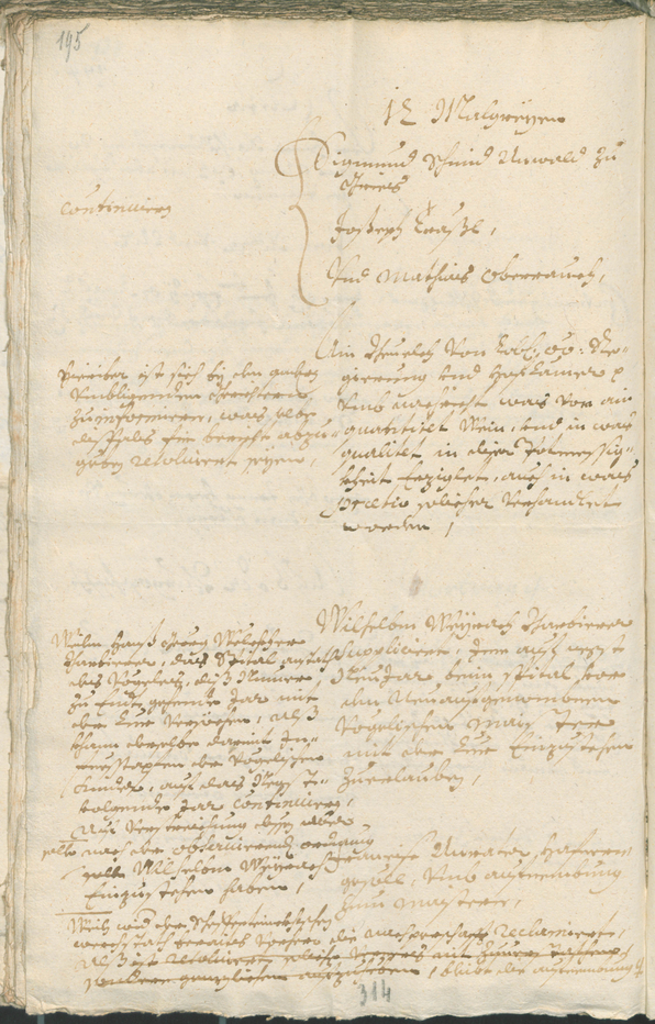 Civic Archives of Bozen-Bolzano - BOhisto Ratsprotokoll 1691/93 