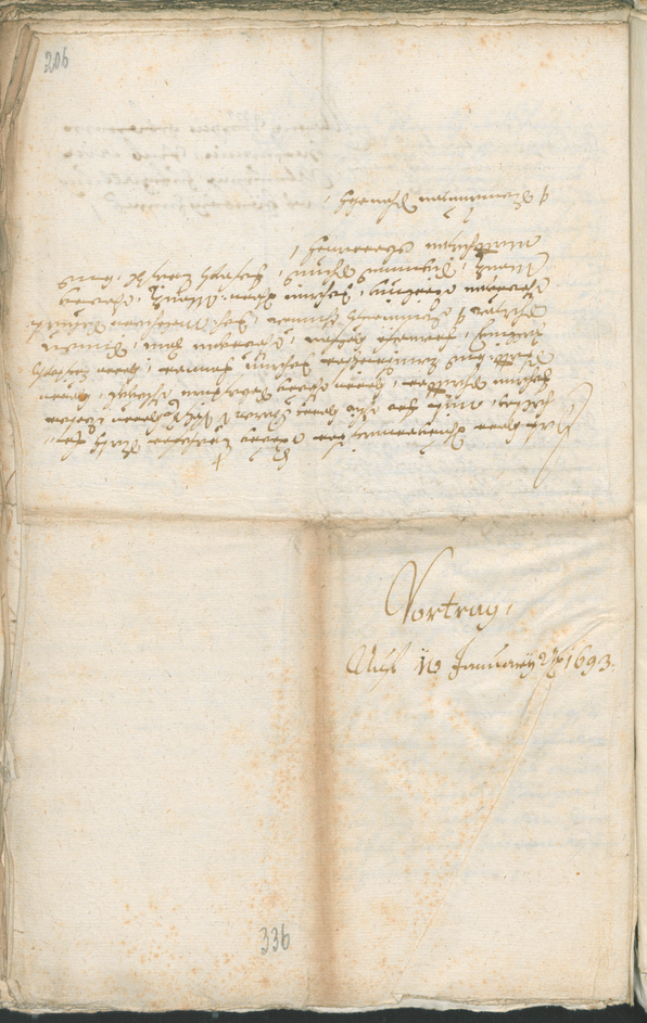 Stadtarchiv Bozen - BOhisto Ratsprotokoll 1691/93 