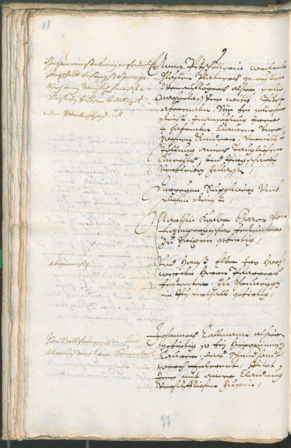 Stadtarchiv Bozen - BOhisto Ratsprotokoll 1691/93 