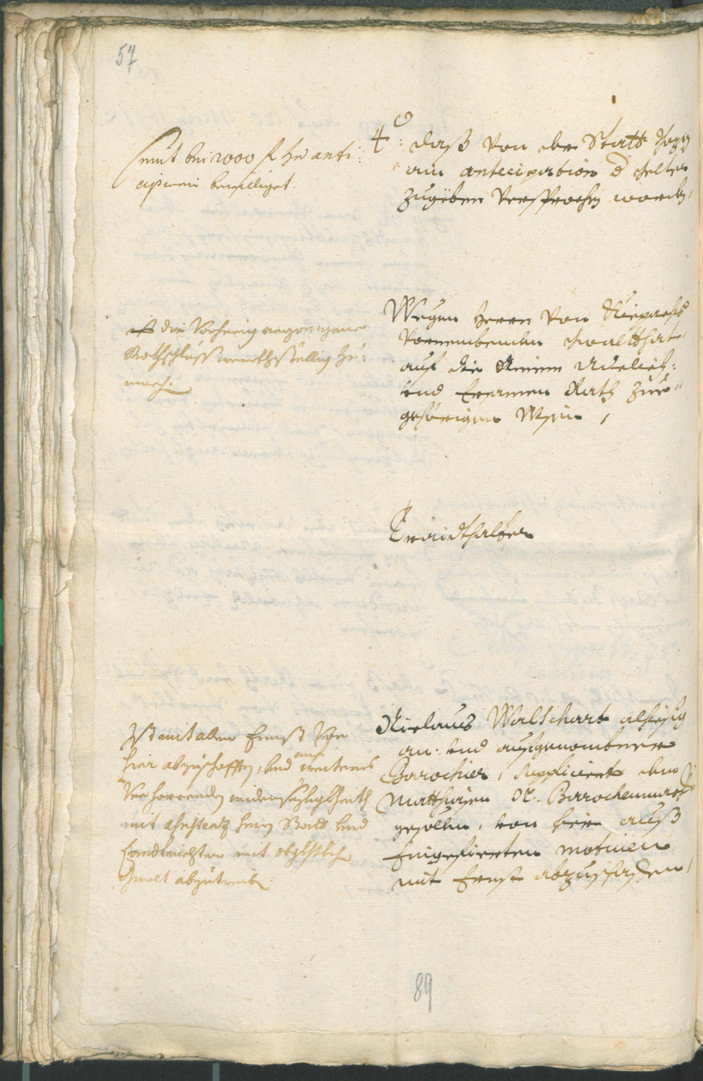 Stadtarchiv Bozen - BOhisto Ratsprotokoll 1691/93 