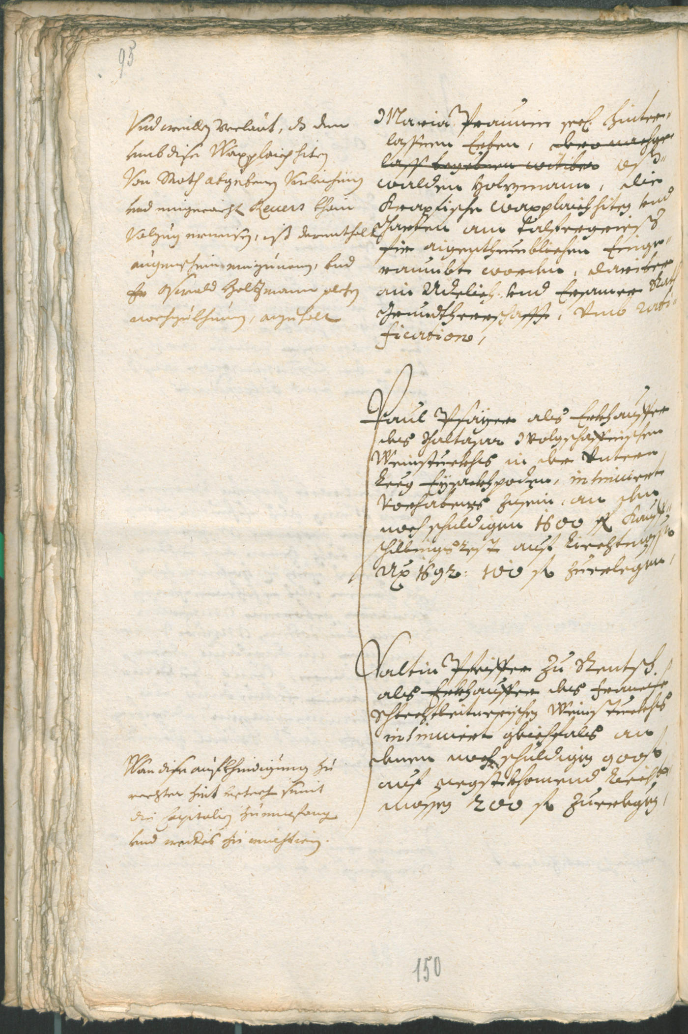 Stadtarchiv Bozen - BOhisto Ratsprotokoll 1691/93 
