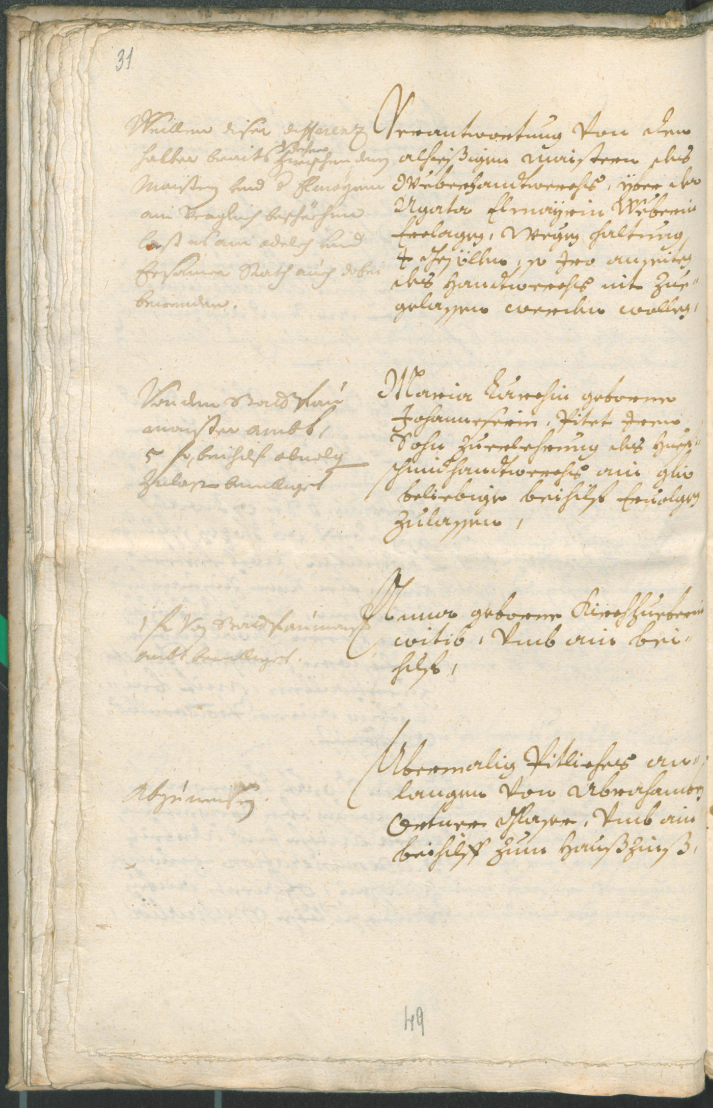 Civic Archives of Bozen-Bolzano - BOhisto Ratsprotokoll 1691/93 
