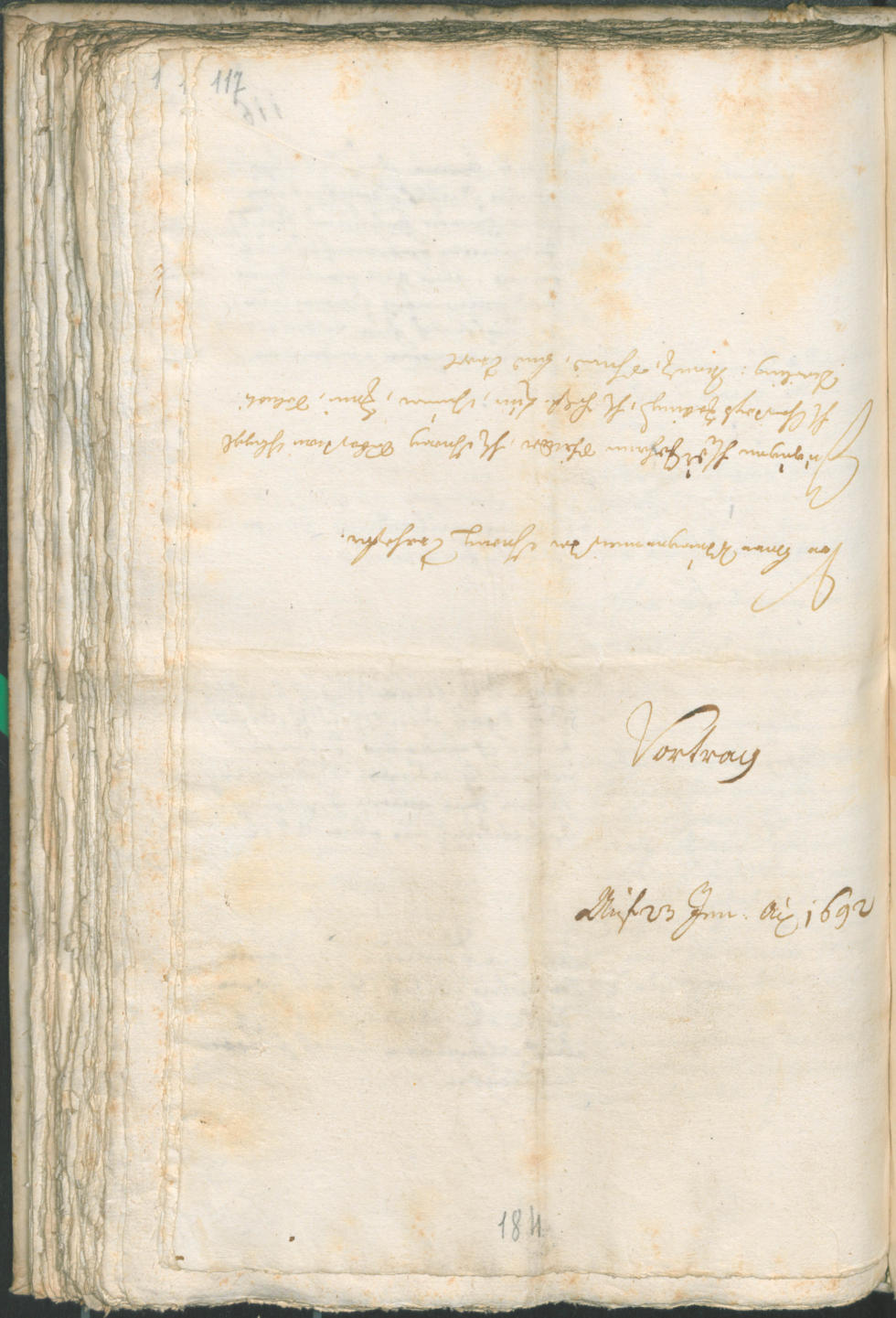 Archivio Storico della Città di Bolzano - BOhisto protocollo consiliare 1691/93 