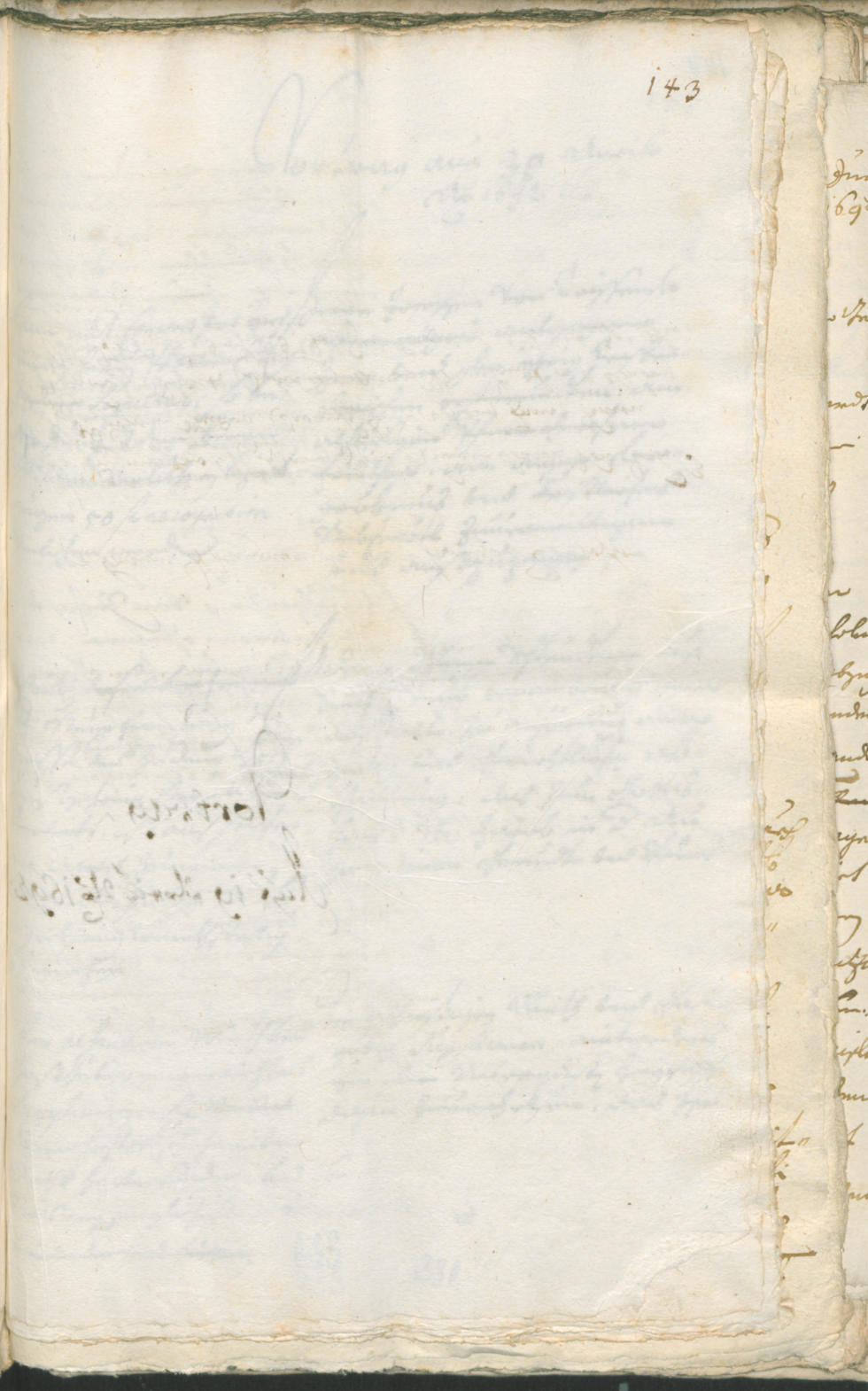 Civic Archives of Bozen-Bolzano - BOhisto Ratsprotokoll 1691/93 