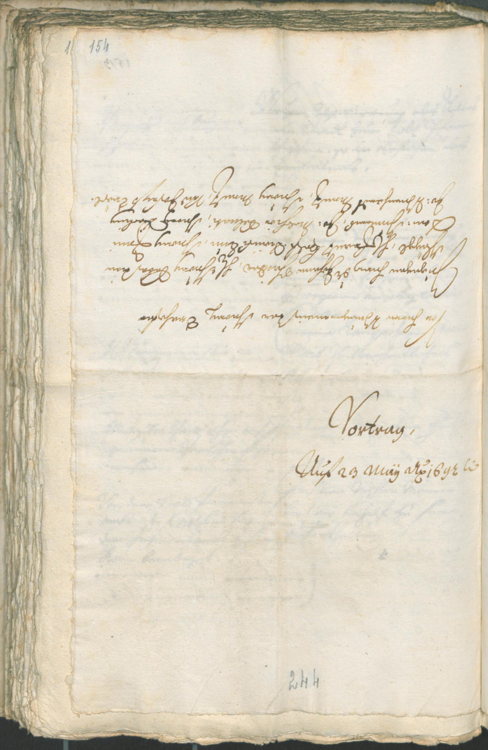 Civic Archives of Bozen-Bolzano - BOhisto Ratsprotokoll 1691/93 