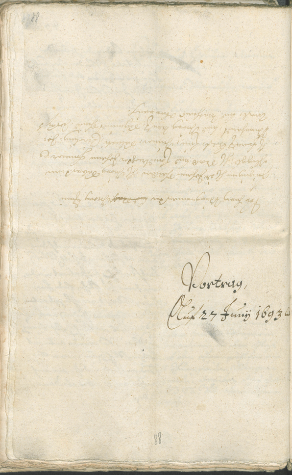 Civic Archives of Bozen-Bolzano - BOhisto Ratsprotokoll 1693/96 