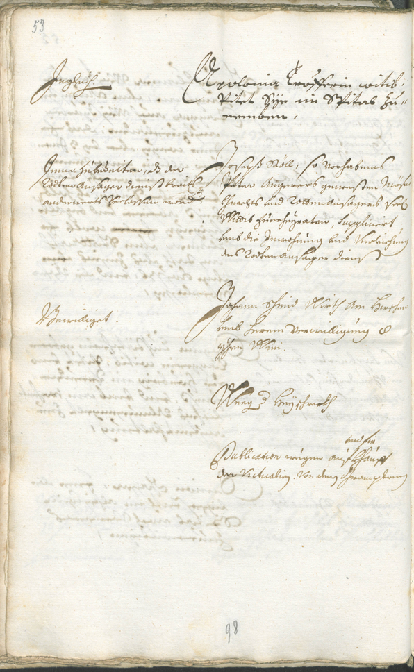 Civic Archives of Bozen-Bolzano - BOhisto Ratsprotokoll 1693/96 