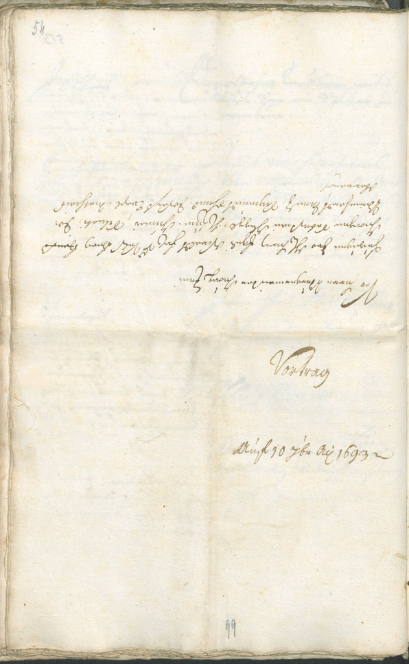 Civic Archives of Bozen-Bolzano - BOhisto Ratsprotokoll 1693/96 