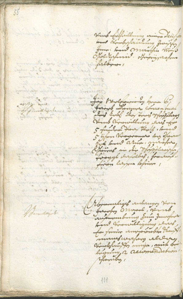 Civic Archives of Bozen-Bolzano - BOhisto Ratsprotokoll 1693/96 