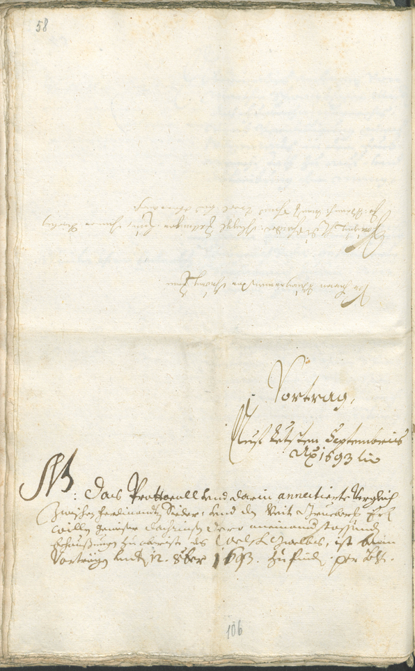 Civic Archives of Bozen-Bolzano - BOhisto Ratsprotokoll 1693/96 