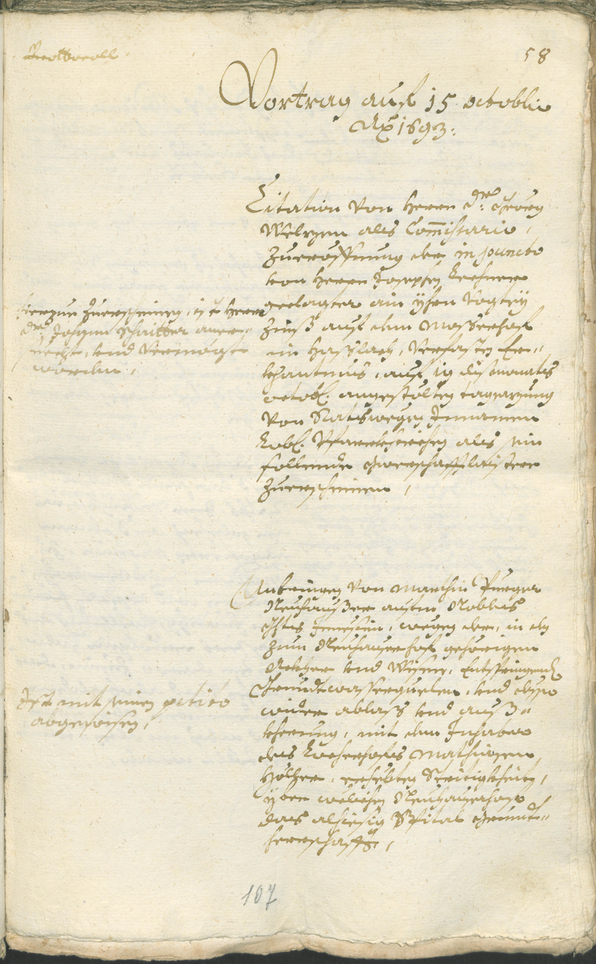 Civic Archives of Bozen-Bolzano - BOhisto Ratsprotokoll 1693/96 