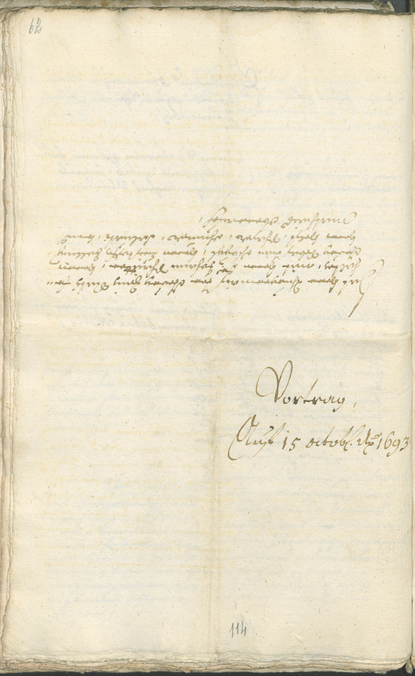 Civic Archives of Bozen-Bolzano - BOhisto Ratsprotokoll 1693/96 