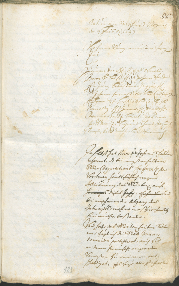 Civic Archives of Bozen-Bolzano - BOhisto Ratsprotokoll 1693/96 