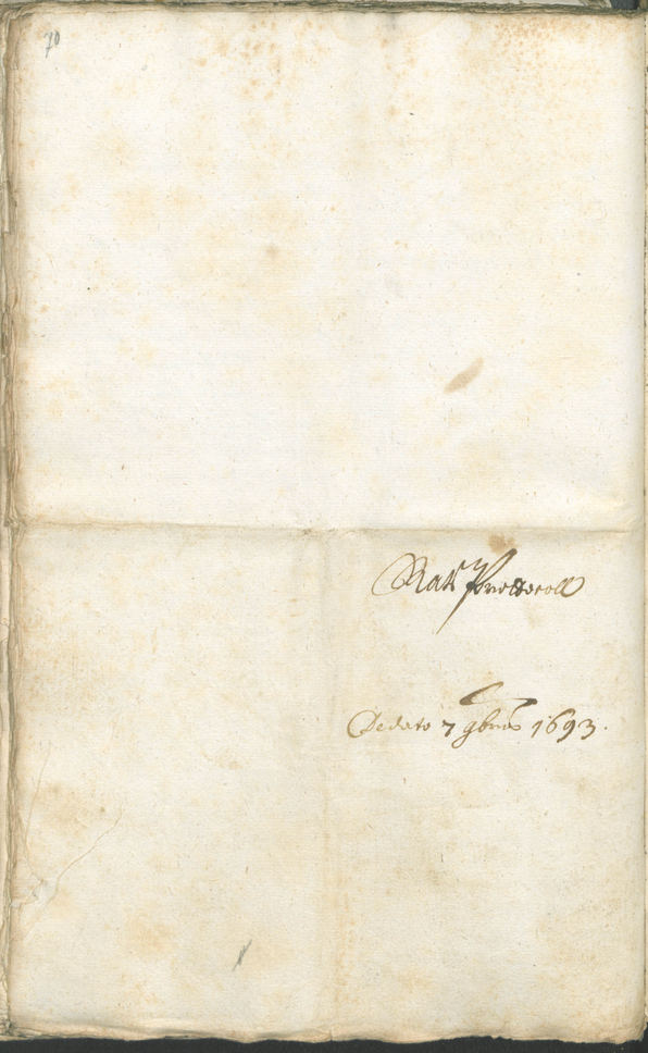 Civic Archives of Bozen-Bolzano - BOhisto Ratsprotokoll 1693/96 