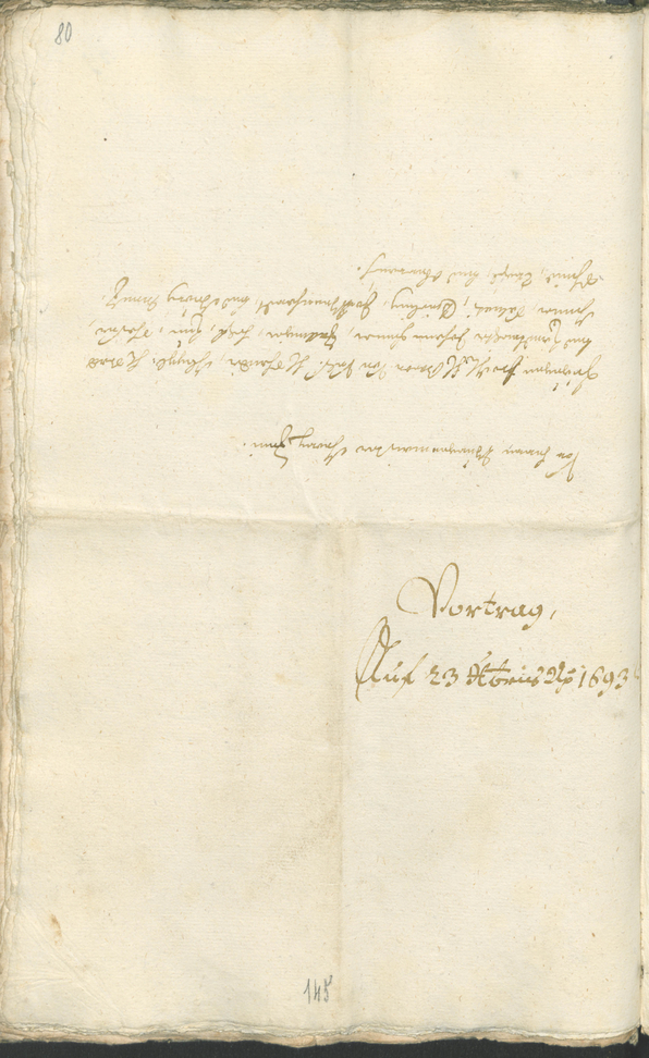 Civic Archives of Bozen-Bolzano - BOhisto Ratsprotokoll 1693/96 