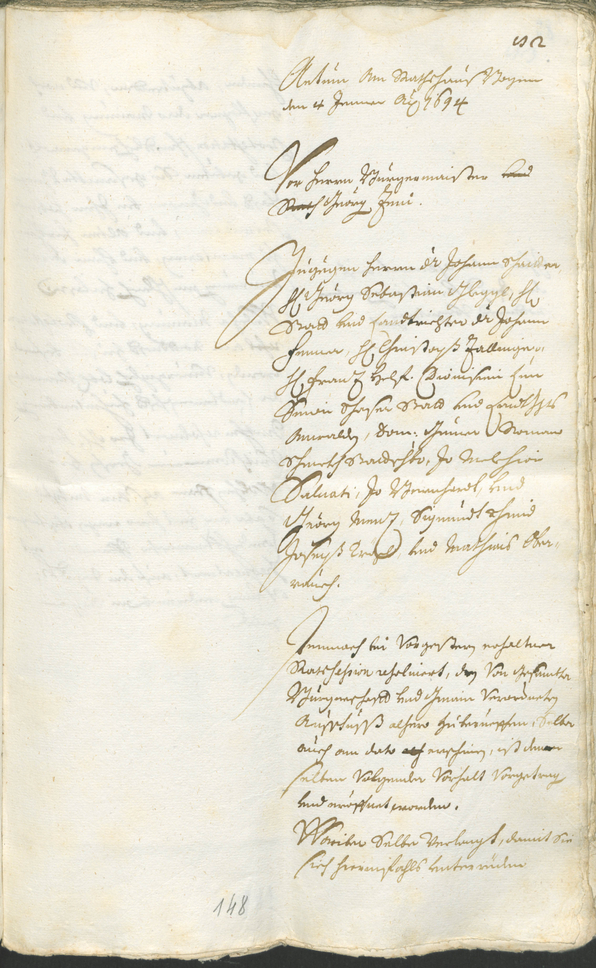 Civic Archives of Bozen-Bolzano - BOhisto Ratsprotokoll 1693/96 