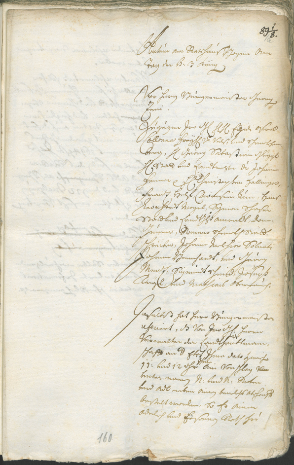 Civic Archives of Bozen-Bolzano - BOhisto Ratsprotokoll 1693/96 