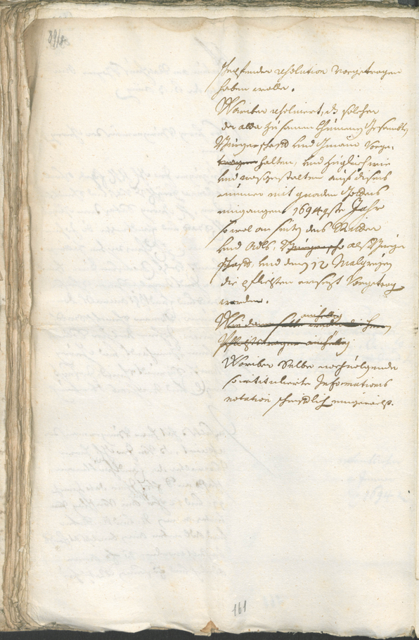 Civic Archives of Bozen-Bolzano - BOhisto Ratsprotokoll 1693/96 