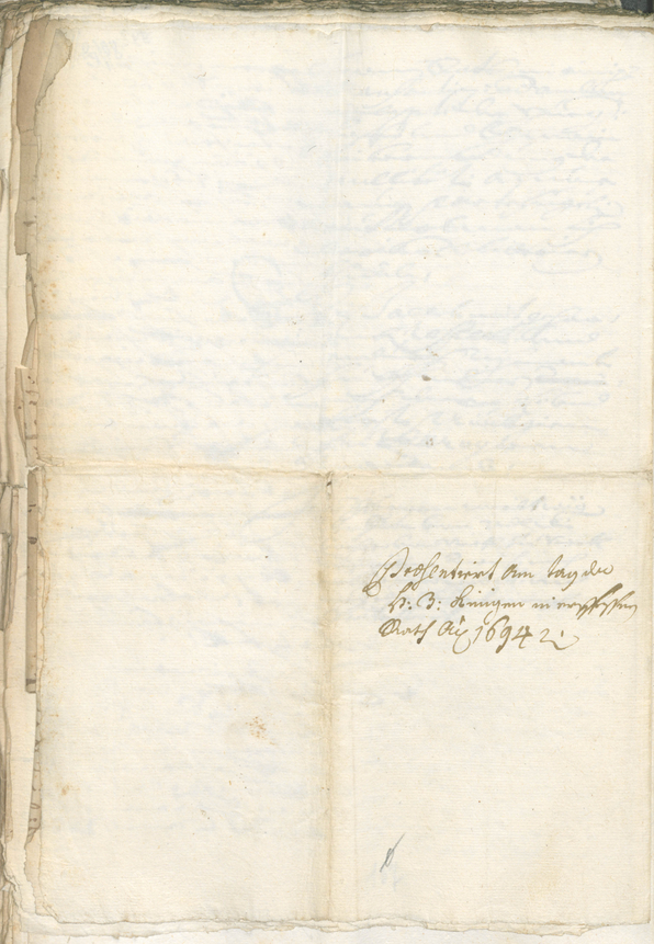 Civic Archives of Bozen-Bolzano - BOhisto Ratsprotokoll 1693/96 