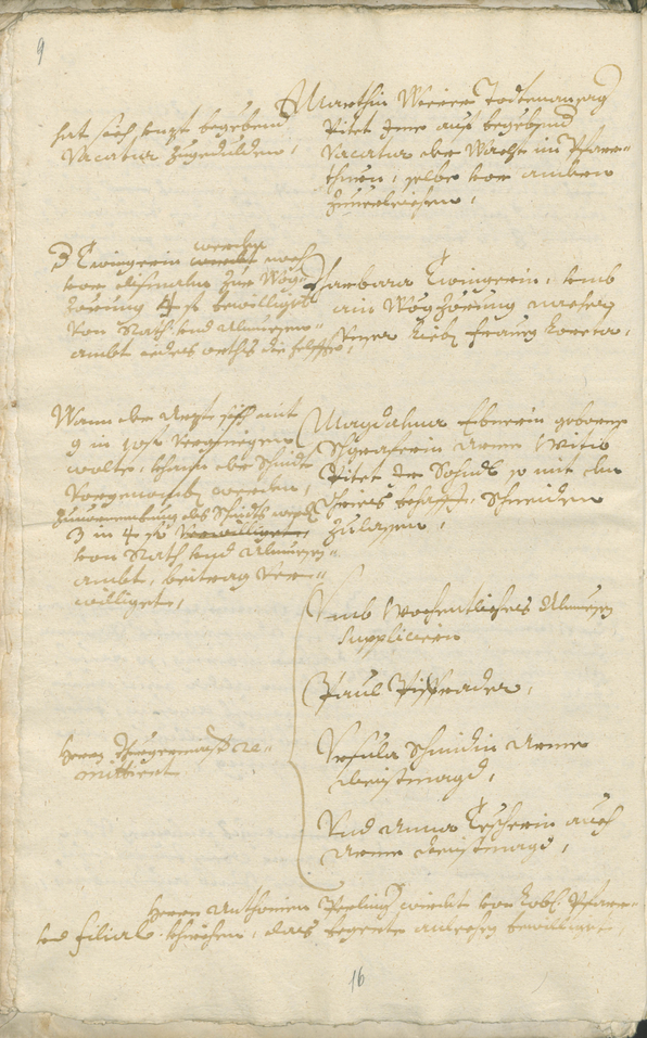 Civic Archives of Bozen-Bolzano - BOhisto Ratsprotokoll 1693/96 